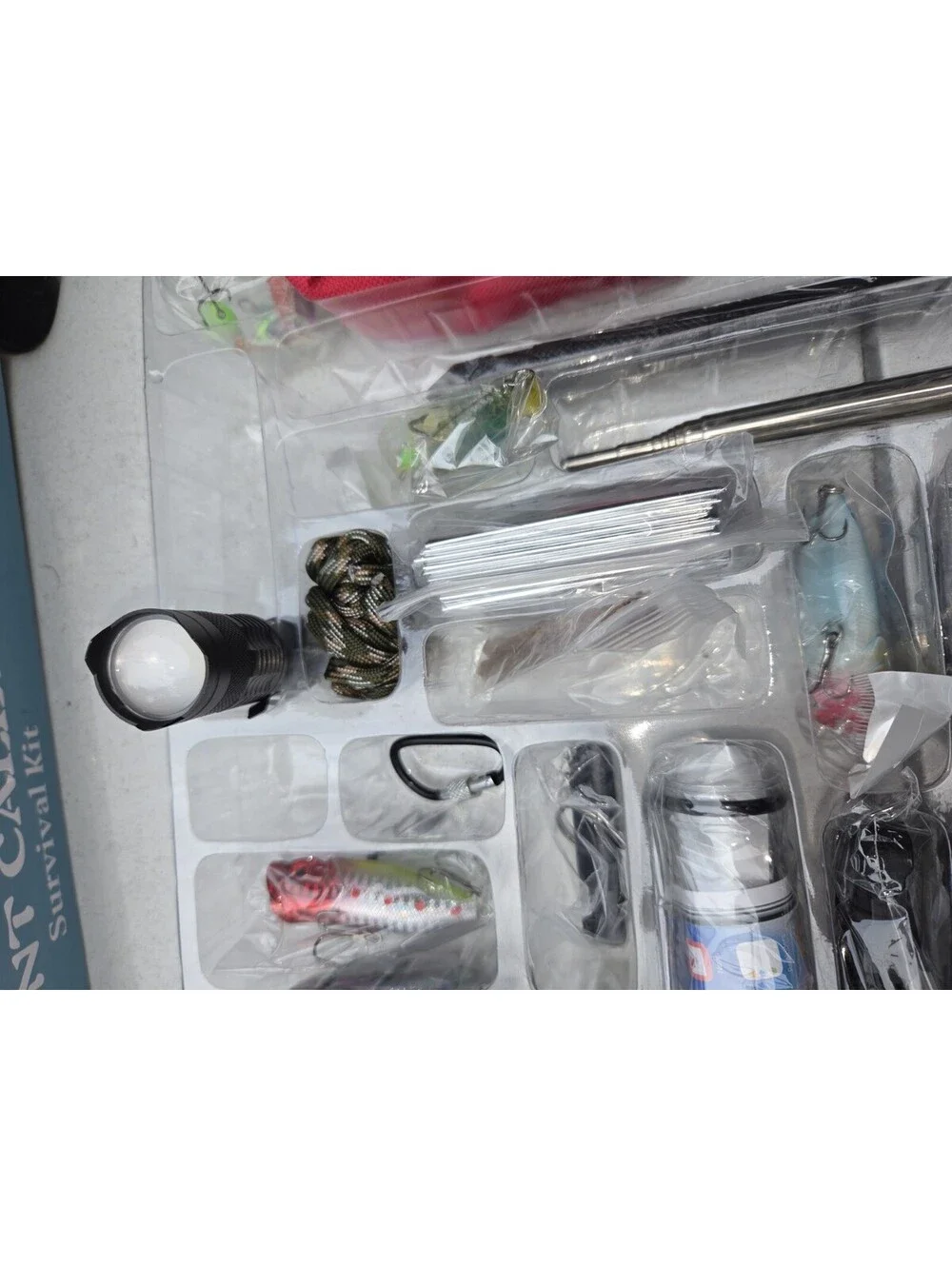 Advent calendar survival kit